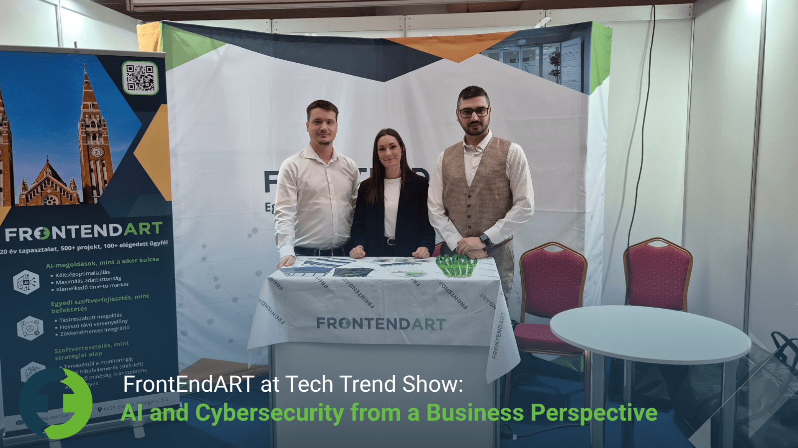 FrontEndART at Tech Trend Show: AI and Cybersecurity from a Business Perspective