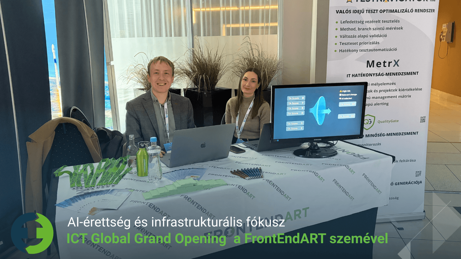 AI-érettség és infrastrukturális fókusz – ICT Global Grand Opening a FrontEndART szemével