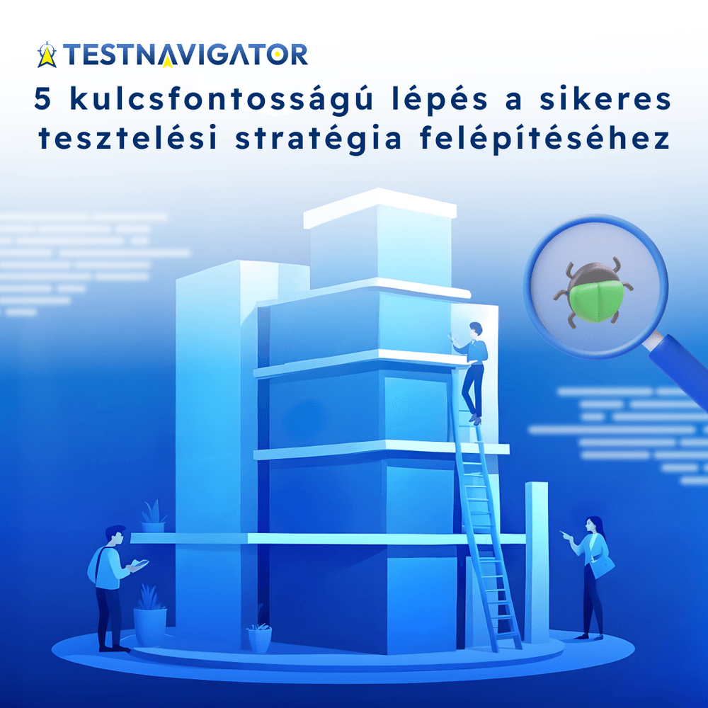 5 kulcsfontosságú lépés a sikeres tesztelési stratégia felépítéséhez