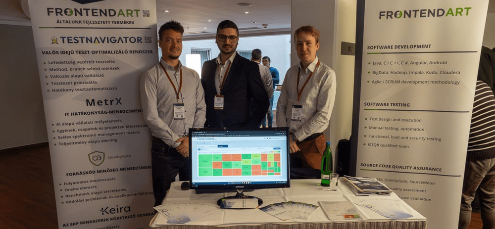 Innováció: A TestNavigator bemutatkozott a 2025-ös Szoftvertesztelés Konferencián