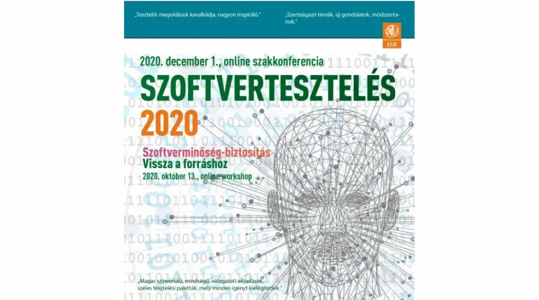 Szoftvertesztelés 2020 - ONLINE konferencia